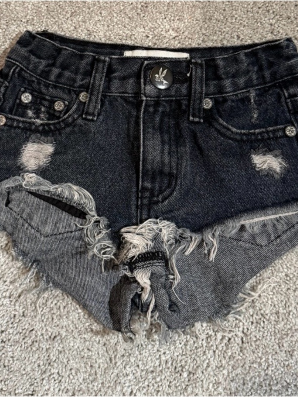 One Teaspoon Denim Shorts Girl’s Size 4-5